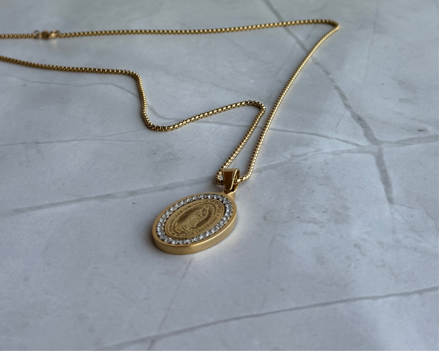 JG necklace w/ charm