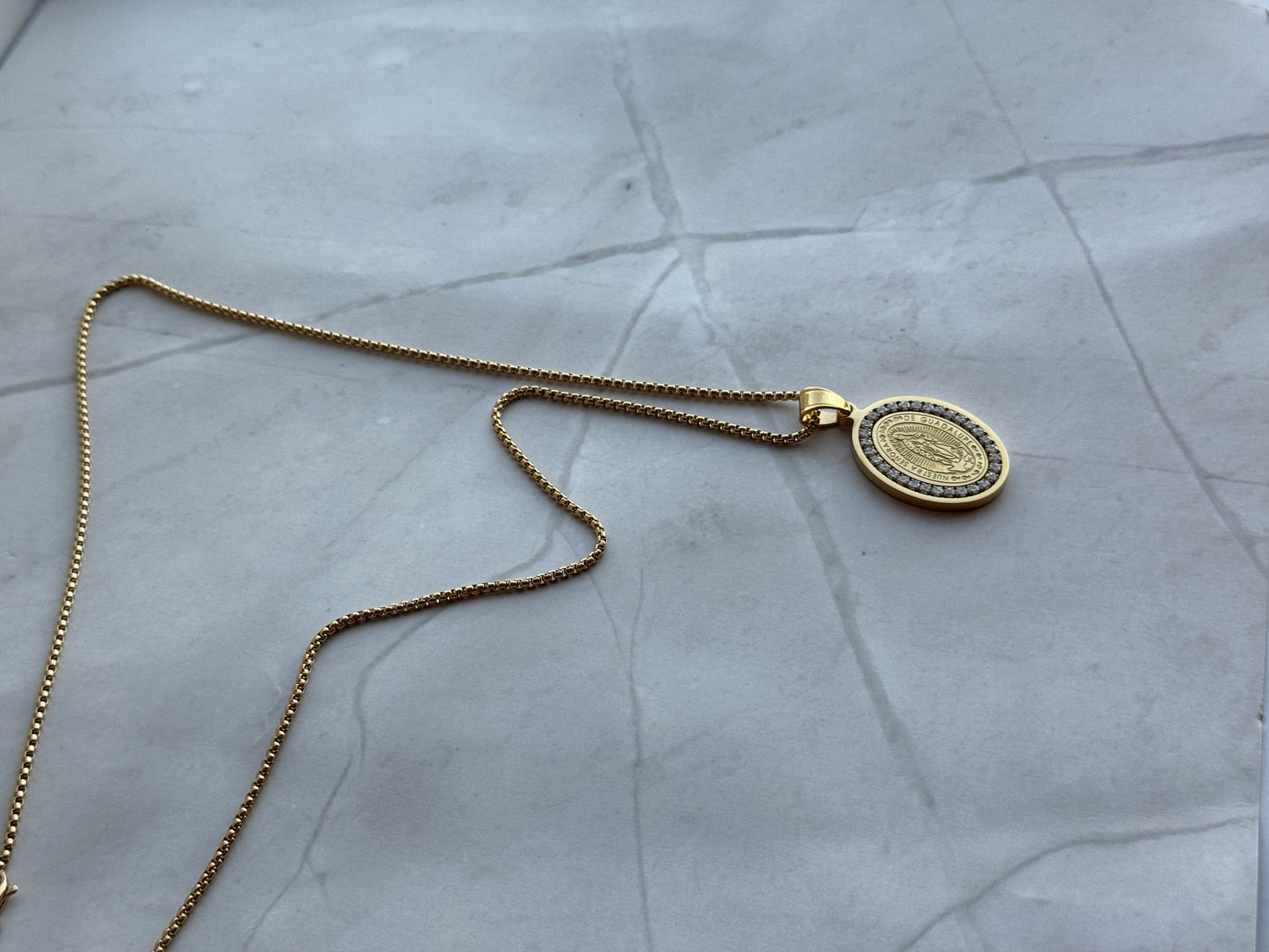 JG necklace w/ charm