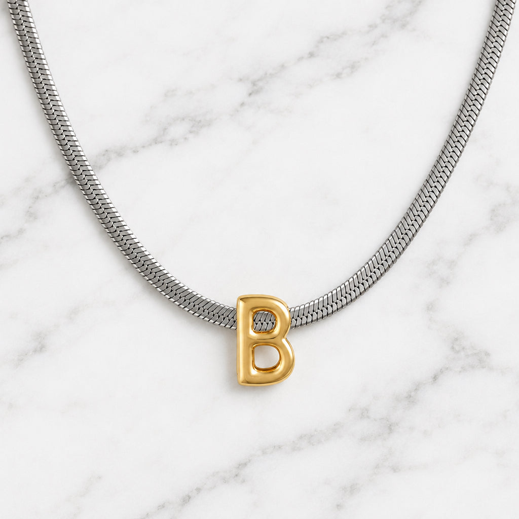 Her Letter Necklace