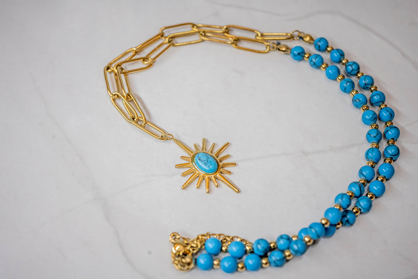 blue horizon necklace